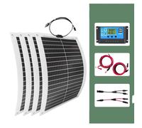 kit solaire 2000W, chargeur solaire haute performance, design résistant et étanche,