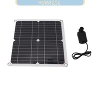 Kit solaire 50W panneau solaire 22W pompe de fontaine à eau avec boîtier de batterie contrôleur de synchronisation DC12V pour