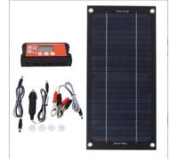 Kit Solaire 600W avec Contrôleur - Shipenophy - Modèle Universel - Noir/Argenté - Silicium - 600W