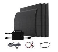 Kit Solaire 800Wc Këorra - pour balcon - 4 panneaux souples