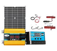 Kit solaire, panneaux flexibles, onduleur à onde sinusoïdale pure, kits jaunes 220V
