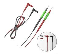 Kit Sondes Multimètre Numérique Compatible Kit Sondes Multimètre | Aiguille acier plaqué or, mesure précise, réduction oxydation, compatibilité multimètres, usage pro