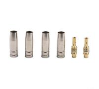 Kit Soudure pour mig MB15 26PCS Embouts pour cuivre 0.8mm Kit | 26 essentielles, embouts pour cuivre 0.8mm, buses pour gaz, diffuseurs laiton, compatibilité MB15