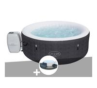 Kit spa gonflable Bestway Lay-Z-Spa Havana rond Airjet 2/4 places + Ensemble mobilier 4 modules