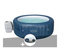 Kit spa gonflable Bestway Lay-Z-Spa Milan rond Airjet Plus 4/6 places + Ensemble mobilier