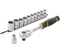 Kit St. avec cliquet 3/8", douilles et embouts 120T