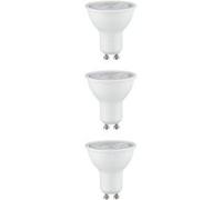 Kit Standard 230 V Réflecteur LED GU10 Kit de 3 3x460lm 3x7W 2700K gradable Blanc dépoli blanc