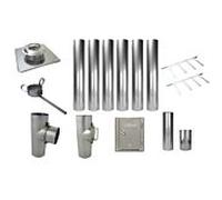 Kit standard Bertrams Ewr 21STB180-K Ø 180 mm, ensemble complet, pour des hauteurs totales d'environ 7 m.