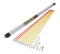 Kit standard de baguettes tire-fils C.K MightyRod Pro 10m 17 pièces