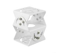 Kit Support Réglable 105x100mm Angle Ajustable | Structure pour robuste 2mm, résistance , usage extérieur pour durable, maintient stabilité parfaite