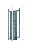 Kit Sx jeu de barre de distribution vertical isolé H1800 L600 - HAGER UCSX1860ST