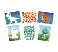 Kit Tableaux Stickers Au Numéro A5 Dinosaures 2 Pièces