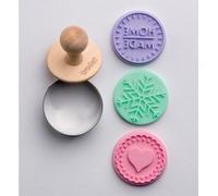 Kit tampon à biscuit 'Cookie Stamp', 5 pièces