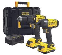 Kit Tarpano + visseuse 18 V 2,0 Ah STANLEY FATMAX SFMCK465D2T