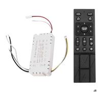Kit télécommande ventilateur -6 vitesses, compatible 110-265V - Noir et Blanc