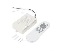 Kit Télécommande Ventilateur pour lumière pour fil 24V Kit Télécommande(A) | Variation continue pour luminosité, contrôle distance, moteur DC compatible, installation pour facile, ambiance personnalisée