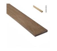 Kit terrasse de 20m² en bois exotique IPE Longueur des lames : 1850mm