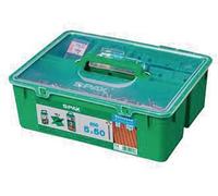 Kit terrasse résineux SPAX - 850 vis 4.5x60 A2 +espaceurs +5 embouts - 5000009020009