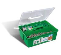 Kit terrasse SPAX GREEN BOX, Kit professionnel pour terrasse mit SPAX Tête cylindrique 5 x 50 mm, 850 pièces, Acier inoxydable A2-5000009010009