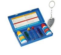 Kit Teste d'eau Piscine - Trousse d'analyse d'eau Piscine - Test Kit Chlore pH Testeur - Kit d'Accessoires Piscine b07395