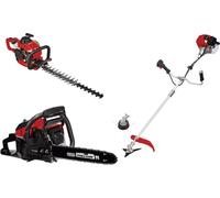 Kit thermique 3 en 1 jardin Einhell – Débroussailleuse - taille-haie - tronçonneuse