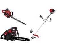 Kit thermique 3 en 1 jardin Einhell - Débroussailleuse, taille-haie, tronçonneuse