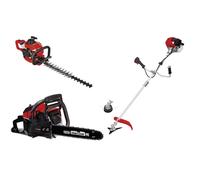 Kit thermique 3 en 1 jardin Einhell - Débroussailleuse - taille-haie - tronçonneuse