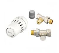 Kit thermostatique complet tête + corps RA-FN 15 droit + coude de réglage - React™ DANFOSS