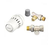 Kit thermostatique complet tête + corps RA-FN 15 droit + coude de réglage - React? DANFOSS