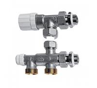 Kit thermostatisable équerre inversé pour installation bi-tube RBM