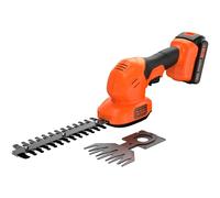 Kit tijera cortacésped + arreglasetos con una batería 18V 2Ah Litio