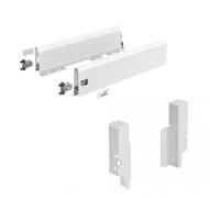 Kit tiroir simple - ArciTech - hauteur profil 126 mm - blanc - L450 mm HETTICH