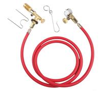 Kit torche au propane haute intensité de 1,6 m pour bouteilles de gaz MAPP MAP Pro, flamme réglable en continu jusqu'à 1300 °C, protégé contre les explosions pour le soudage, le soudage et le