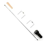 Tournebroche électrique pour barbecue charbon Somagic