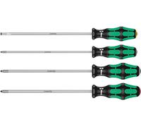 Kit tournevis WERA 4 pieces TORX avec fonction de retenu, long