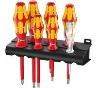 Kit tournevis WERA Kraftform plus emballage 7 pcs, isolé plate et cruciforme