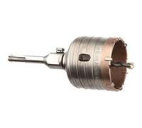 Kit trépan carbure DIAGER Crusher - Trépan + porte trépan + foret centreur - Ø 40 mm - SDS-Plus - 325CD040 G