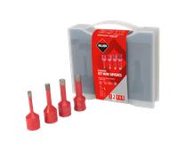 Kit trépan diamanté Mini Drygres - Ø 6, 8, 10, 12 mm - RUBI - 50938