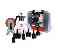 Kit trépans diamant Diam 20, 28, 35, 43, 50, 68 mm FORAGRES Rubi