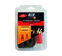Kit tresse plate en fibre de verre et collafeu l15mm - GEB : 821594