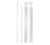 Kit tringle plate rallonge pour Horga THIRARD - Blanc - H.3m - 00032321