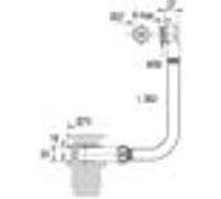 Kit trop plein pour lavabo avec enjoliveur D30 - VALENTIN - 00 592000 000 00 G