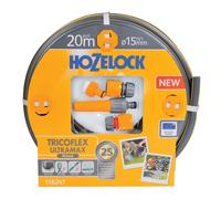 Kit tuyau arrosage Hozelock Tricoflex Ultramax diam 15 mm L 20 m