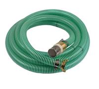 Kit Tuyau d'Aspiration et de Refoulement - KLASEBO - 25 mm x 25 m - PVC 6 bar - Crépine clapet anti-retour - Raccord laiton