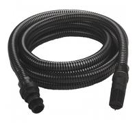 Einhell Tuyau d'aspiration noir 7 mètres avec embouts en PVC