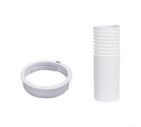 Kit Tuyau Échappement Clim Portable 15cm pour midea Kit Tuyau(Coupler+250cm pipe)