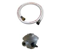 Kit tuyau flexible de gaz + détendeur Quick-on Propane 27mm FLEXIBLE + DÉTENDEUR QUICK-ON PROPANE 27MM