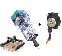 Kit Two Trees Trimmer – Broche de fraisage bois 800 W avec kit de refroidissement CNC Air Cooling, pour fraiseuse CNC TTC450, TTC450 Pro, TTC 6050