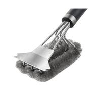 Kit ultime 3 en 1 de brosse et grattoir pour barbecue : un outil de nettoyage rapide, sûr et durable pour des grilles impeccables
