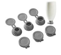 Kit universel de vidange de bouteilles - Set de vidange à l'envers de 10,7 x 4,5 x 2,5 cm pour bouteilles, adaptateurs en 3 tailles, connecteur de de 6 pièces, pour obtenir chaque goc